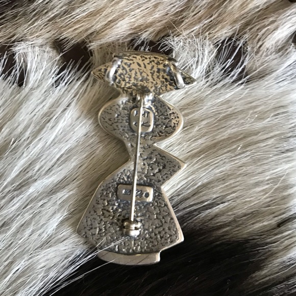 VINTAGE STERLING PENDANT OR PEN RODERICK TENORIO - Picture 2 of 4